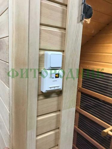 одноместная инфракрасная сауна «comfort» с карбоновыми излучателями