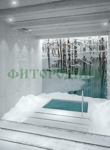 снегогенератор «steamlux» premium snow for spa для подачи снега в сауне, хамаме и спа