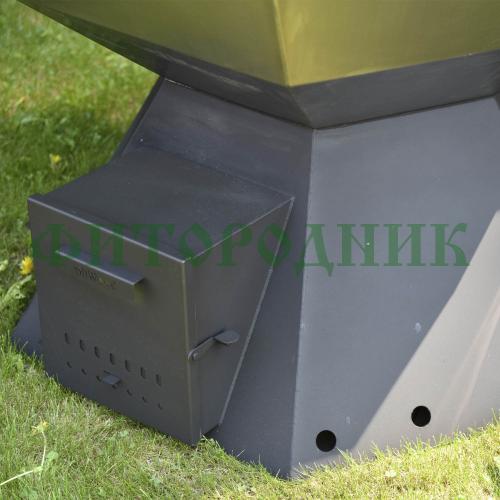 банный чан «original siberia» с печью 1650 мм