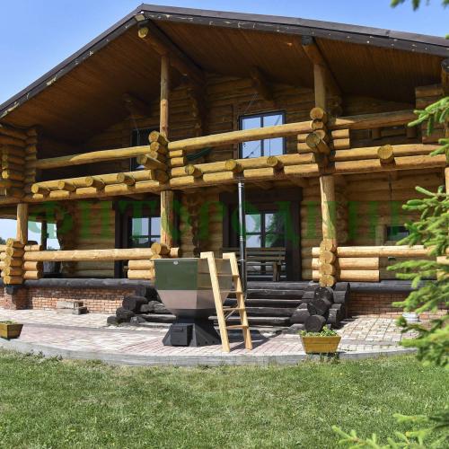 банный чан «original siberia» с печью 1850 мм