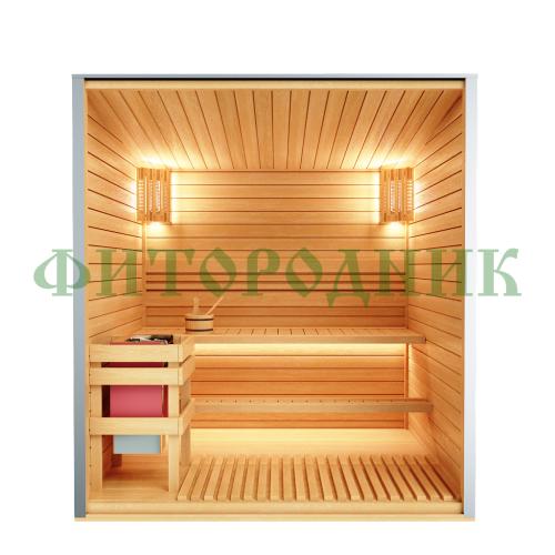 уличная модульная трехместная сауна «comfort» с электрической печью