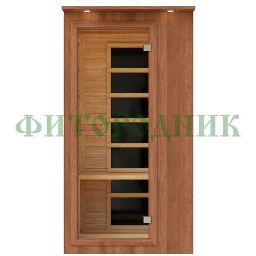 одноместная инфракрасная сауна «interio» с карбоновыми излучателями