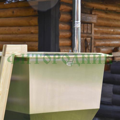банный чан «original siberia» с печью 1650 мм