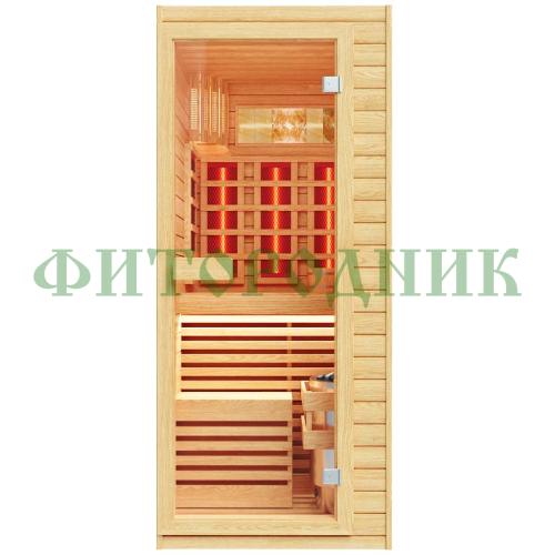 комбинированная сауна одноместная «comfort»