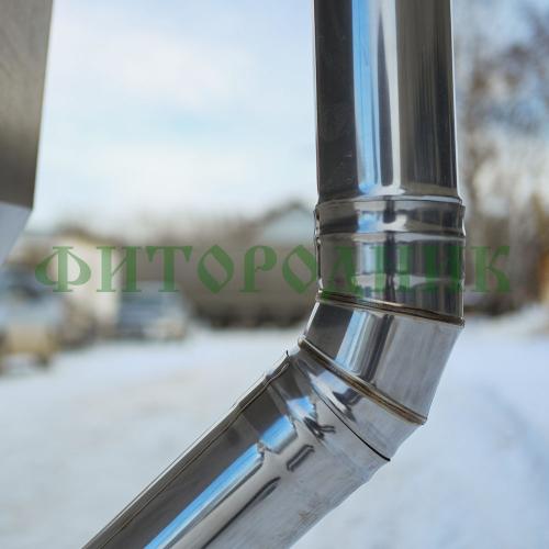 банный чан «comfort» на подставке с внешней печью 2150 мм