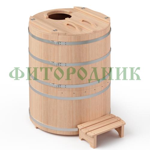 кедровая бочка «бондарная premium» с парогенератором «steamlux»