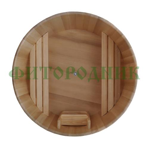 круглая купель «premium» из кедра диаметр 1500 мм высота 1150 мм