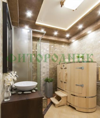 арома-сауна квадратная «профессиональная» из кедра