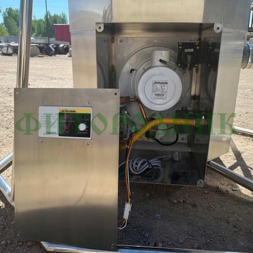 банный чан «premium neo steel» на подставке с газовой горелкой 1750 мм