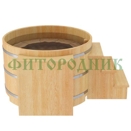 фурако круглая «premium» из кедра с электроподогревом 1700 мм