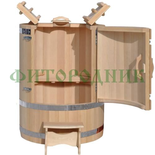кедровая бочка круглая «профессиональная гигант»