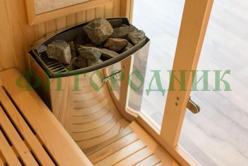 комбинированная сауна одноместная «comfort» с душевой кабиной