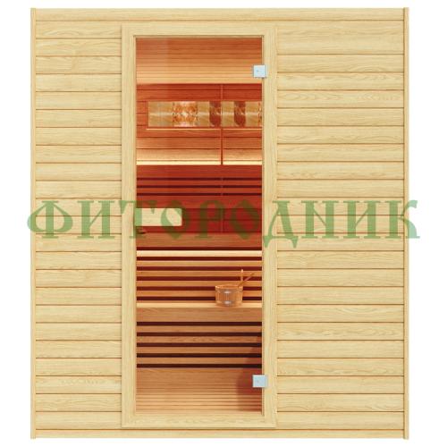 финская сауна четырехместная «comfort» с электрической печью
