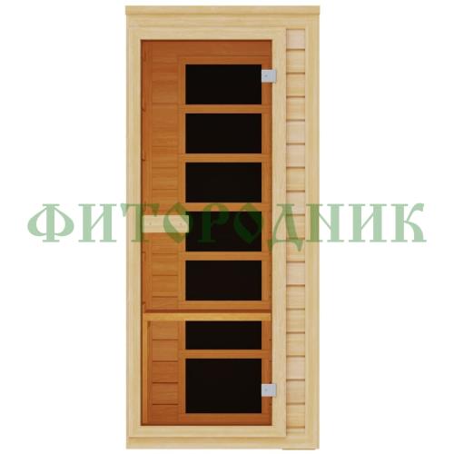 одноместная инфракрасная сауна «comfort» с карбоновыми излучателями