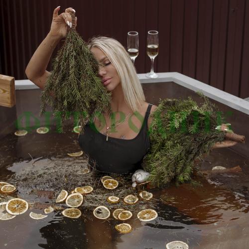 банный чан «comfort siberia» с печью 1650 мм