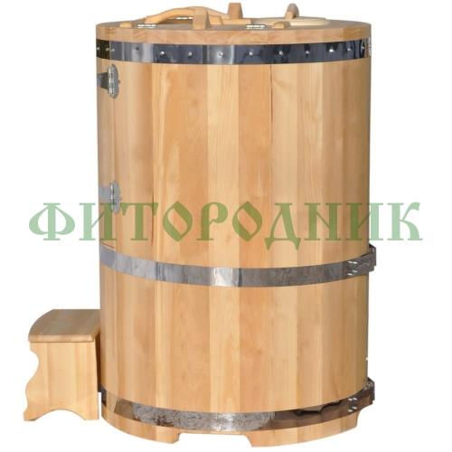 кедровая бочка круглая «профессиональная премиум»