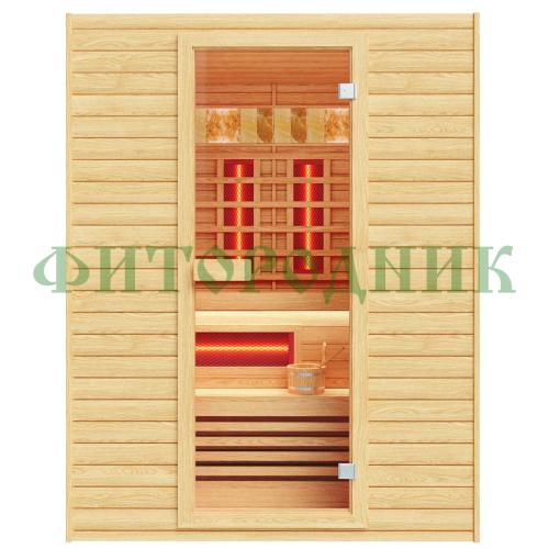 комбинированная сауна трехместная «comfort»
