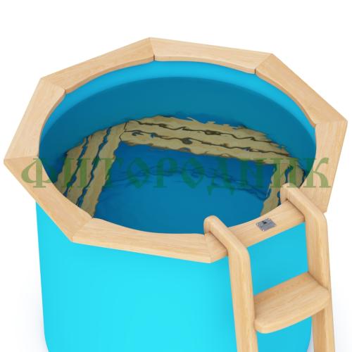 круглая купель «comfort» из полипропилена диаметр 1500 мм высота 1000 мм