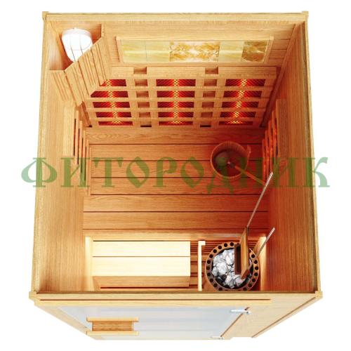 комбинированная сауна одноместная «comfort»