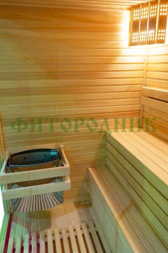 комбинированная сауна четырехместная угловая «comfort»