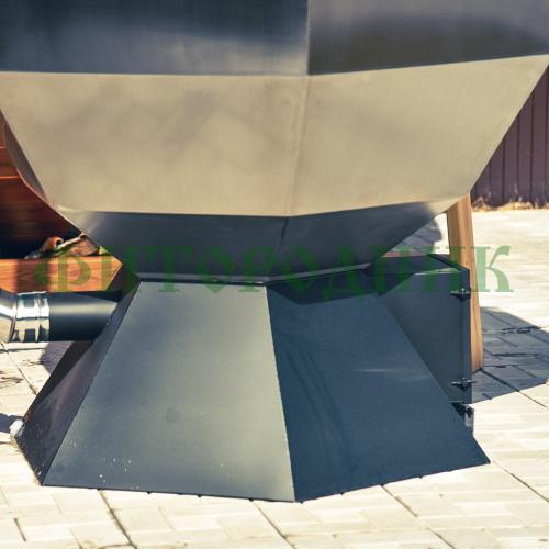 банный чан «original siberia» с печью 1650 мм