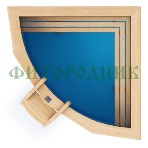 угловая купель «comfort» из полипропилена длина 1500 мм ширина 1500 мм высота 1000 мм