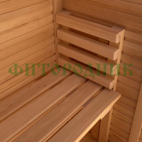 мини-сауна двухместная «sauna by siberia premium» с парогенератором
