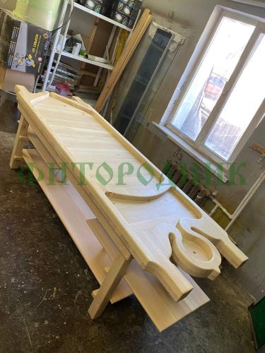 аюрведический массажный стол дхара пати из кедра