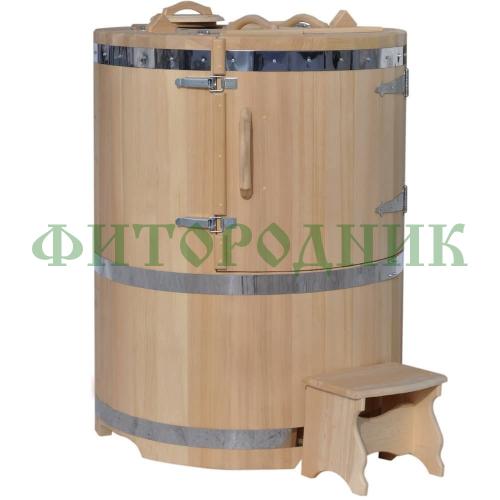 кедровая бочка круглая «профессиональная гигант»