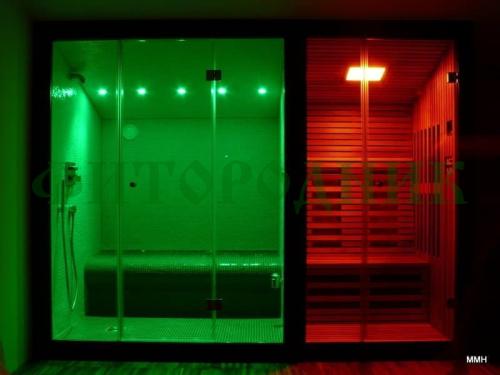 хромотерапия «steamlux» chrome для бани сауны хамама