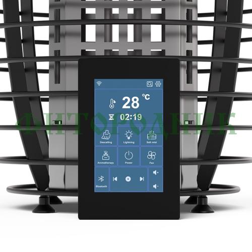 электрическая печь «steamlux» premium cilindro-120 - 12 квт с wi-fi