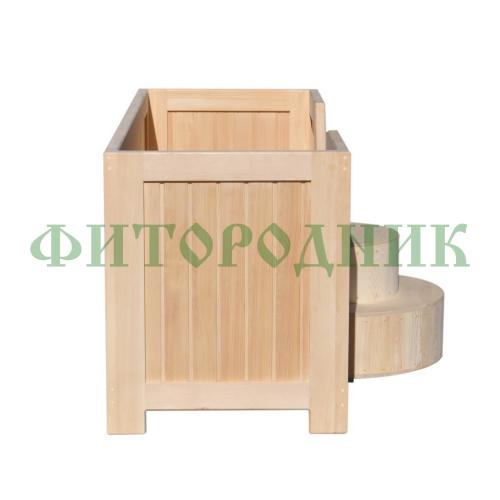 японская баня офуро опилочная и галечная