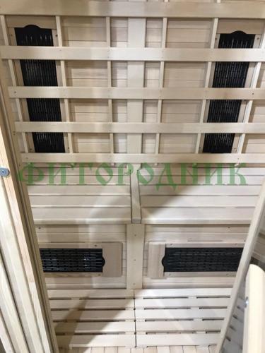 трехместная инфракрасная сауна «comfort» с керамическими излучателями