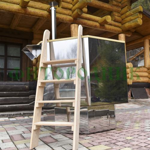 банный чан 8 гр. «сибирский знахарь» 1650 мм высота 1250 мм, глубина чаши 850 мм