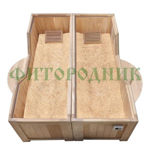 японская баня офуро опилочная и галечная