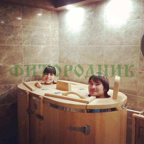 арома-сауна квадратная «профессиональная» из кедра