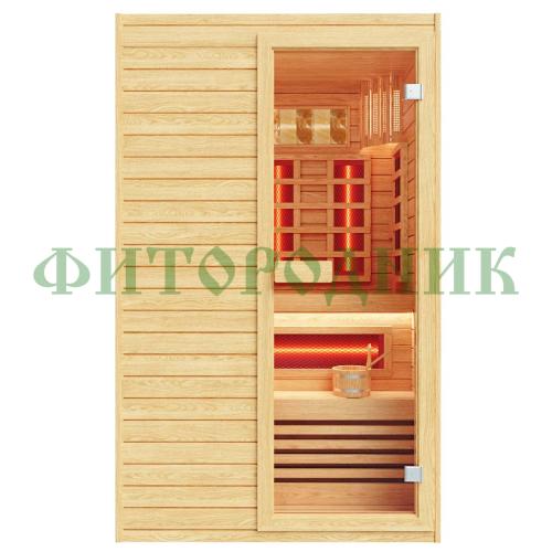 комбинированная сауна двухместная «comfort»