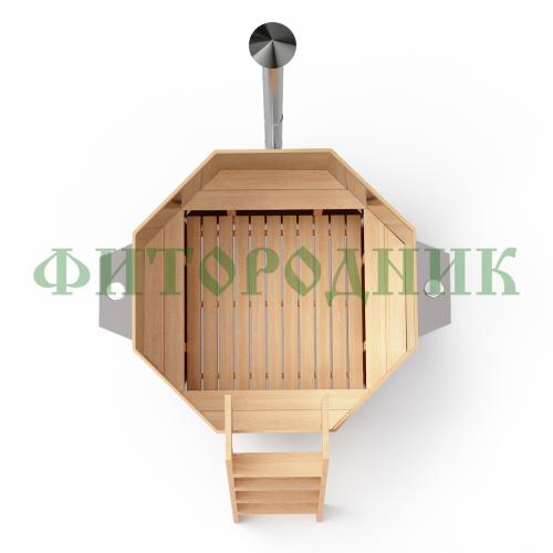 банный чан 8 гр. «сибирский знахарь» 1900 мм высота 1250 мм, глубина чаши 850 мм