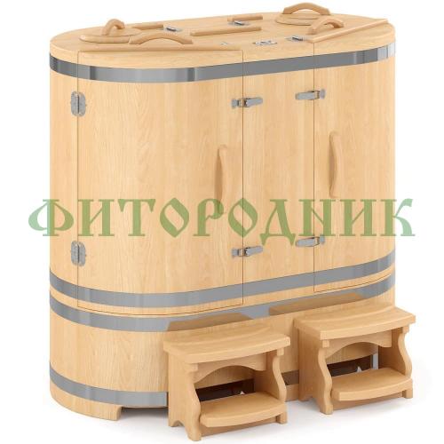 кедровая бочка двухместная «классическая»