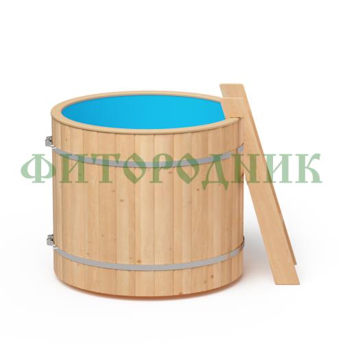 круглая купель «original» с пластиковой вставкой диаметр 1000 мм высота 900 мм