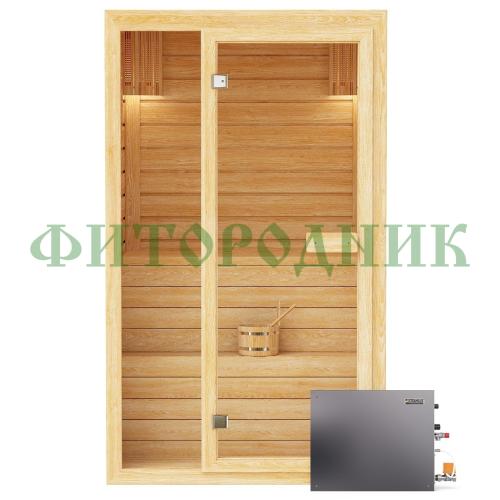 паровая сауна одноместная «comfort» с парогенератором «steamlux»
