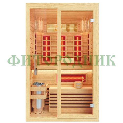 комбинированная сауна двухместная «comfort»