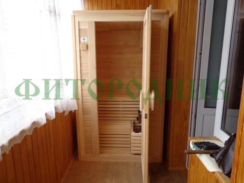 финская сауна одноместная «comfort» с электрической печью