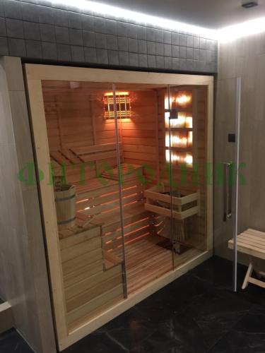 комбинированная сауна четырехместная «comfort»