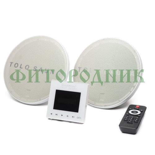 комплект акустической системы «steamlux» music для бани сауны хамама