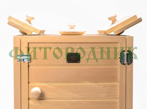 мини-сауна квадратная «двухрежимная» с инфракрасными излучателями и парогенератором