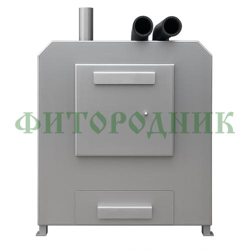 внешняя квадратная дровяная печь «steamlux» premium для бассейна и купели 65 квт