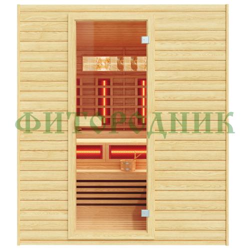 комбинированная сауна четырехместная «comfort»