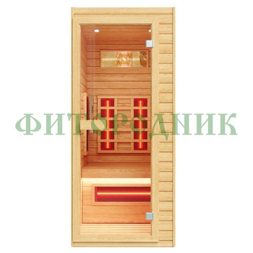 одноместная инфракрасная сауна «comfort» с керамическими излучателями