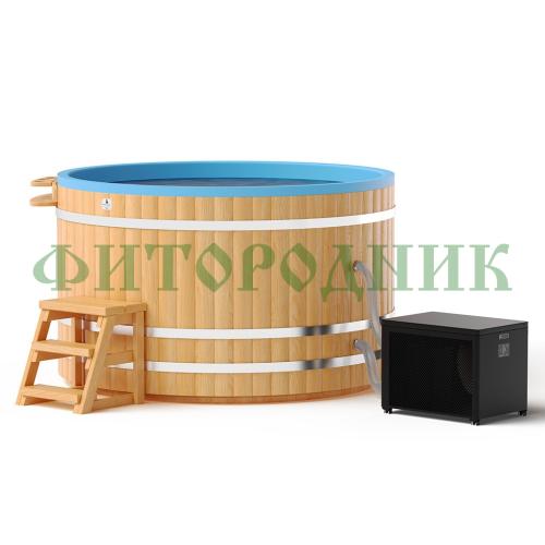 чиллер «steamlux» premium duo-15 2 в 1 для охлаждения и подогрева воды в купели и бассейне